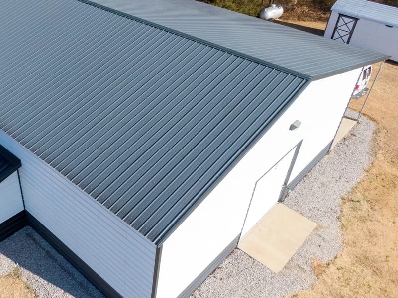Commercial metal building